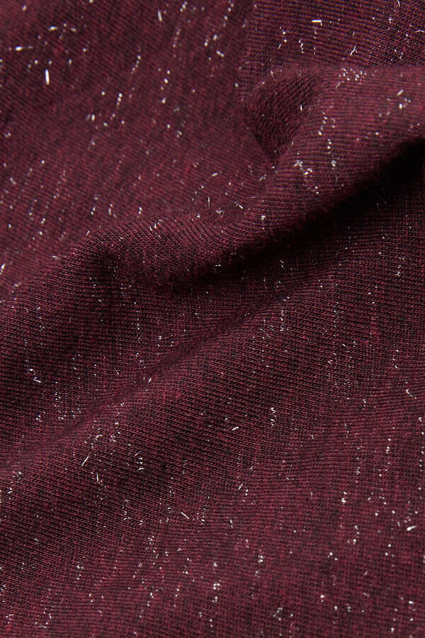 Rollkragenpullover aus leichtem Modal mit Kaschmir-Lame Rollkragenpullover aus leichtem Modal mit Kaschmir-Lame