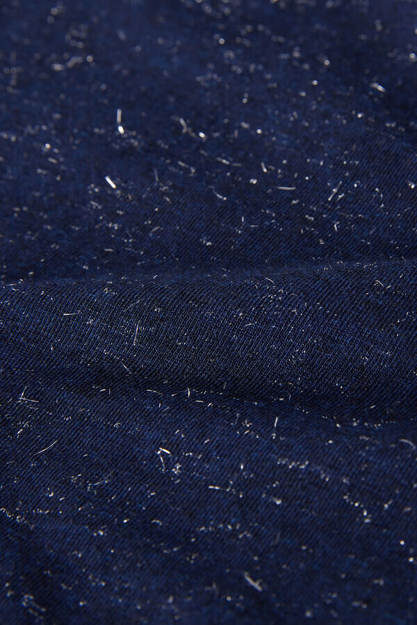 Rollkragenpullover aus leichtem Modal mit Kaschmir-Lame Rollkragenpullover aus leichtem Modal mit Kaschmir-Lame