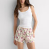 Seidenshorts mit Pretty Flowers-Print Seidenshorts mit Pretty Flowers-Print