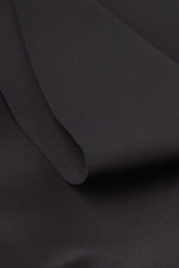 Shorts aus Mikrofaser mit Raw-Cut-Saum Shorts aus Mikrofaser mit Raw-Cut-Saum