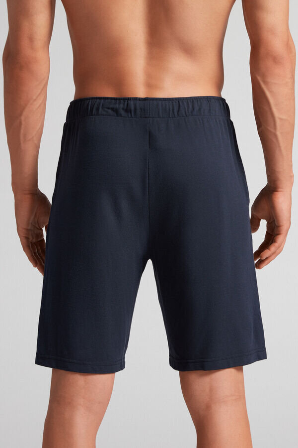 Shorts aus Modal und Seidenpiqué Shorts aus Modal und Seidenpiqué
