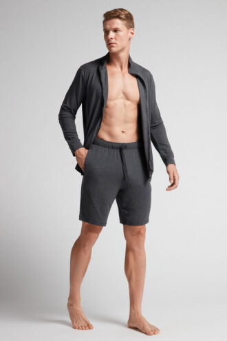 Shorts aus Seide und Modal Shorts aus Seide und Modal