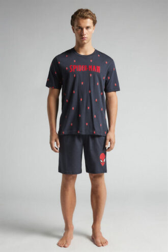 Spider-Man Marvel Kurzer Baumwollpyjama