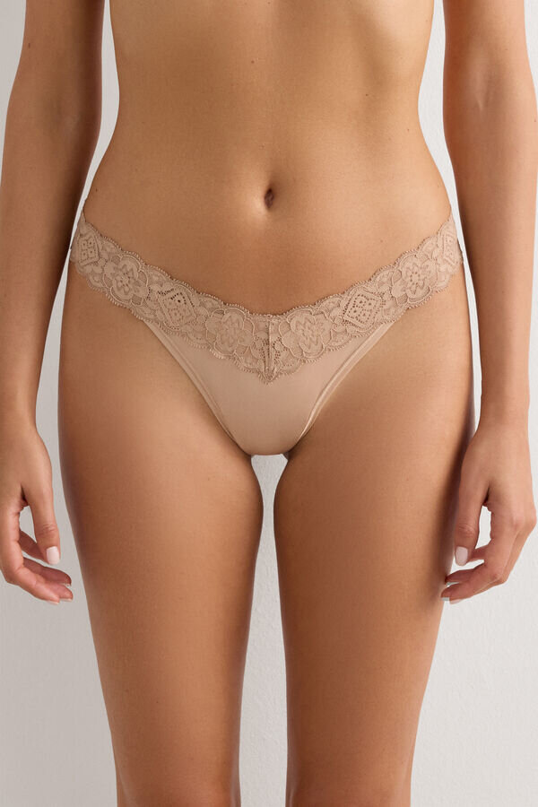 Spitze und Mikrofaser 80S Style Brazilian Spitze und Mikrofaser 80S Style Brazilian