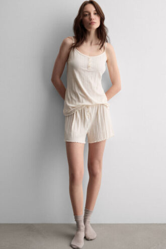 Süße Pointelle-Shorts