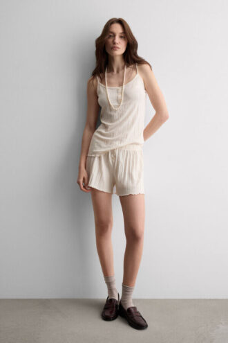 Süße Pointelle-Shorts