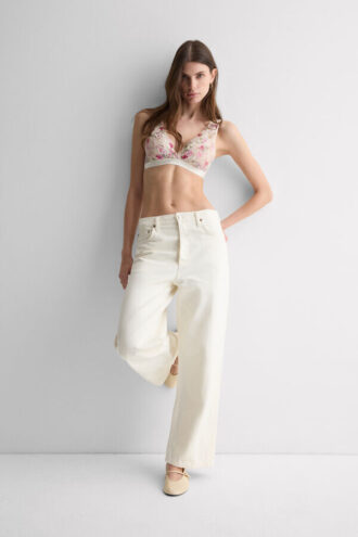 Triangel-BH Lara mit Pretty Flowers-Print