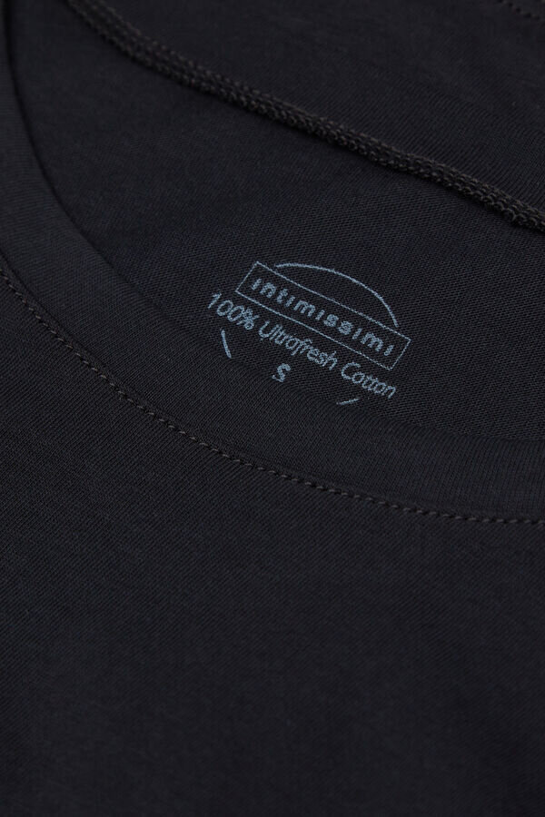 Ultrafresh Baumwoll-Oberteil mit kurzen Ärmeln Ultrafresh Baumwoll-Oberteil mit kurzen Ärmeln