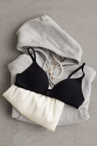 Ultraleichter Baumwoll-Triangel-BH Tiziana