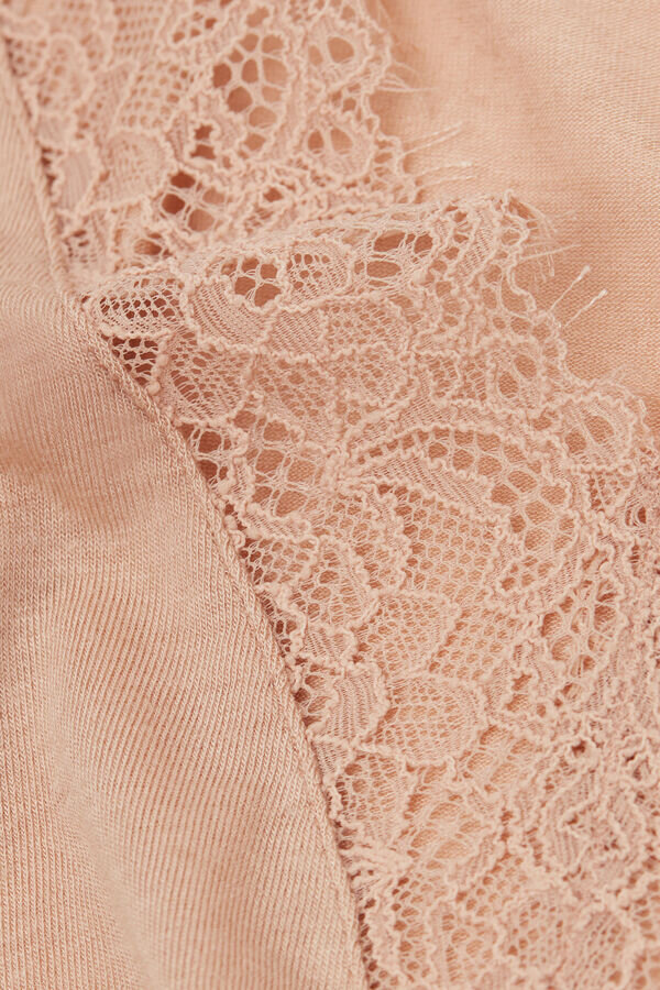 Ultraleichtes Kaschmir-Spitzenhemd mit langen Ärmeln Ultraleichtes Kaschmir-Spitzenhemd mit langen Ärmeln