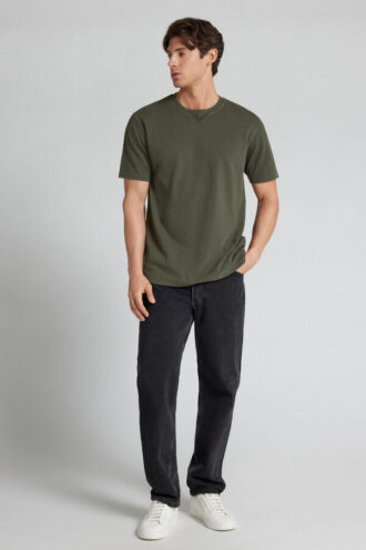 Washed Collection Piqué-T-Shirt