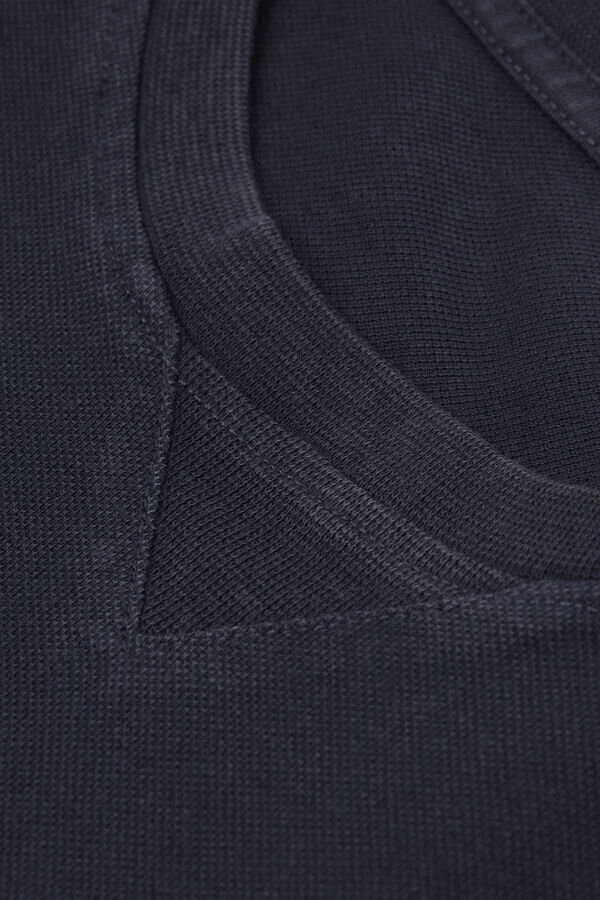 Washed Collection Piqué-T-Shirt Washed Collection Piqué-T-Shirt